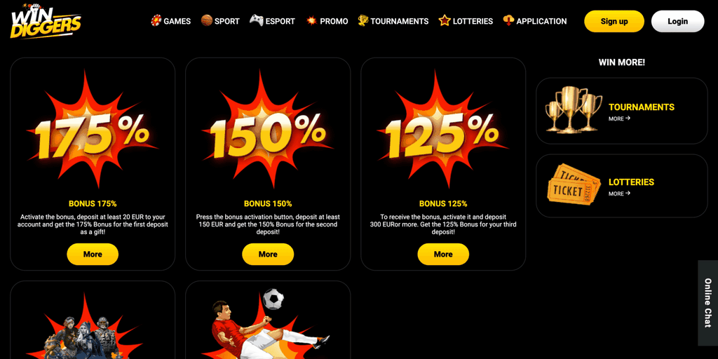 Win Diggers Gambling Enterprise Login & Enrollment [2025]


<p>Because of the fact that Victory Diggers Casino is one of the premier no ID confirmation gambling enterprise websites, registration is exceptionally easy. Gamers will certainly be pleased to uncover that there is no prolonged registration process, and instead, all they need to provide is their e-mail address and a protected password of their very own choosing.</p>
<p>It’s additionally possible to make enrollment and logging right into Win Diggers Online casino also faster as players can link their Twitter or Google accounts. </p>
<h2>Playing Win Diggers on Mobile</h2>
<p>Adhering to the trend of the latest gambling enterprises not registered with GamStop, Win Diggers removes the demand for a downloadable application by producing a mobile-friendly website design to begin with. Therefore, whether you use an Android or Apple tool doesn’t issue; both can use their conventional internet browsers to launch Success Diggers and any video game of your deciding on.</p>
<h2>Win Diggers Sibling Sites – Alternatives </h2>
<h1>
<p>Why not try one of these various other great quality independent gambling enterprise operators that are sister sites to Win Diggers?</p>
<p>” title=”Win Diggers Gambling Enterprise Login & Enrollment [2025]</p>
<p>Because of the fact that Victory Diggers Casino is one of the premier no ID confirmation gambling enterprise websites, registration is exceptionally easy. Gamers will certainly be pleased to uncover that there is no prolonged registration process, and instead, all they need to provide is their e-mail address and a protected password of their very own choosing.</p>
<p>It’s additionally possible to make enrollment and logging right into Win Diggers Online casino also faster as players can link their Twitter or Google accounts. </p>
<h2>Playing Win Diggers on Mobile</h2>
<p>Adhering to the trend of the latest gambling enterprises not registered with GamStop, Win Diggers removes the demand for a downloadable application by producing a mobile-friendly website design to begin with. Therefore, whether you use an Android or Apple tool doesn’t issue; both can use their conventional internet browsers to launch Success Diggers and any video game of your deciding on.</p>
<h2>Win Diggers Sibling Sites – Alternatives </h2>
<h1>
<p>Why not try one of these various other great quality independent gambling enterprise operators that are sister sites to Win Diggers?</p>
<p>“></a></p>
<h2>Support at Win Diggers </h2>
<p>If you require assistance concerning a game, a down payment or withdrawal you can contact Success Diggers customer care team promptly and conveniently. As a matter of fact, they have 3 various options that you can choose from, which gets on the same level with various other respectable casinos with no GamStop. </p>
<p>The initial is a live chat, and you can access this by going to the right-hand side of every page on the Success Diggers site and clicking the online conversation tab. You will certainly then be asked to enter your e-mail name and surname and you can start chatting with a representative. </p>
<p>Otherwise, you can email or utilize their telephone number:</p>
<ul>
<li>Call e-mail – </li>
<li>Contact phone – </li>
</ul>
<h2>Our Words & Final thought</h2>
<p>As a newer online casino, you could expect Success Diggers to have a couple of bumps in the road as they develop themselves. </p>
<p>Yet, there is lots to claim in favour of Victory Diggers. Certainly, it supplies a series of video games from the prominent online poker, and ports, to the much less widely known Pachinko, all while allowing you to bypass GamStop plan self exemptions.follow the link <a href=